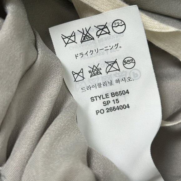 J Crew Harlow Pull On Pants Womens 8 Gray Wool Blend Lined Elastic Waist B5604 - Picture 8 of 16